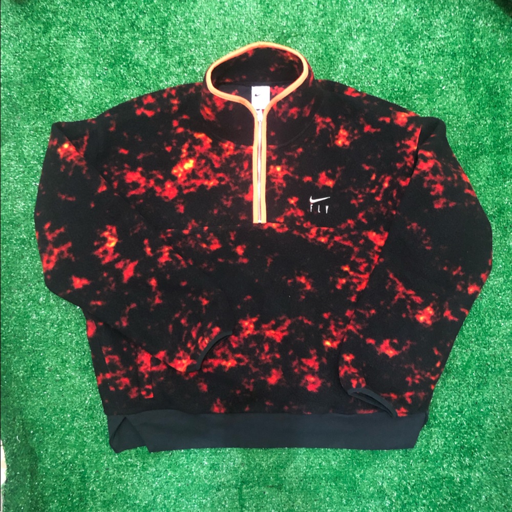 Nike half zip jacket